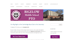 Desktop Screenshot of bigelowpto.org